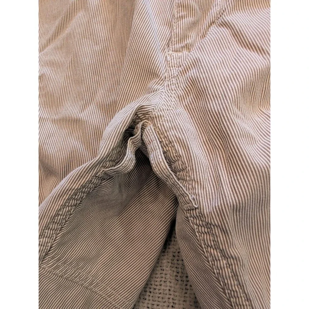 Vintage Polo Ralph Lauren Pin Striped Supply Cargo Shorts Men's 36 Baggy Y2K